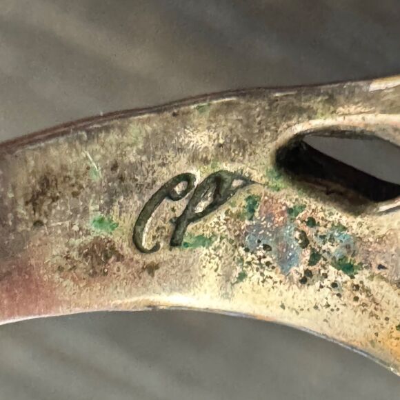 Carolyn Pollack Ring Size 8 Purple Charoite Sterling Silver 925 Filigree Vintage - Picture 13 of 14